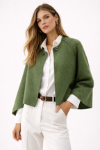 Clara | Chaqueta corta elegante y cálida