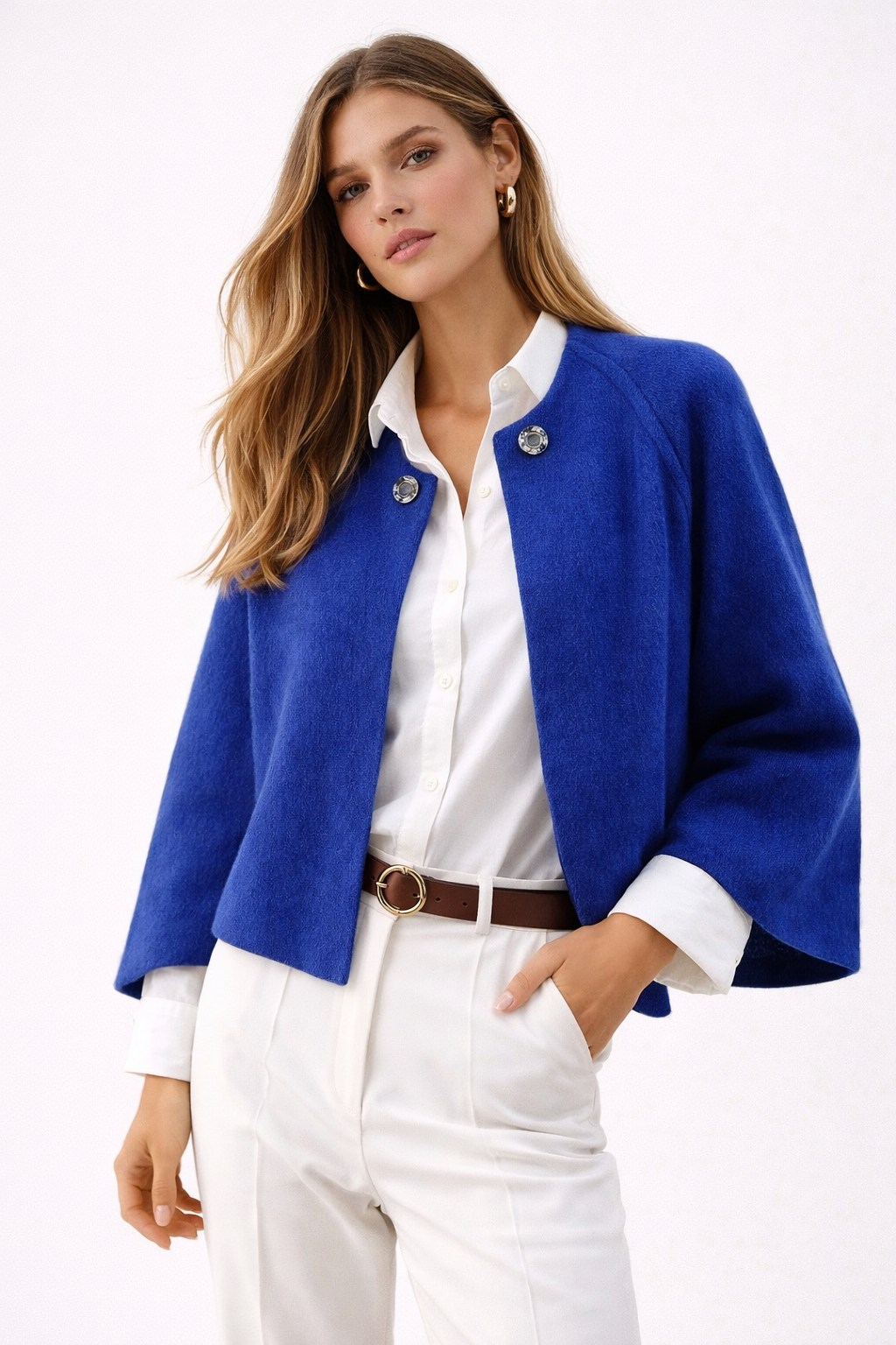 Clara | Chaqueta corta elegante y cálida