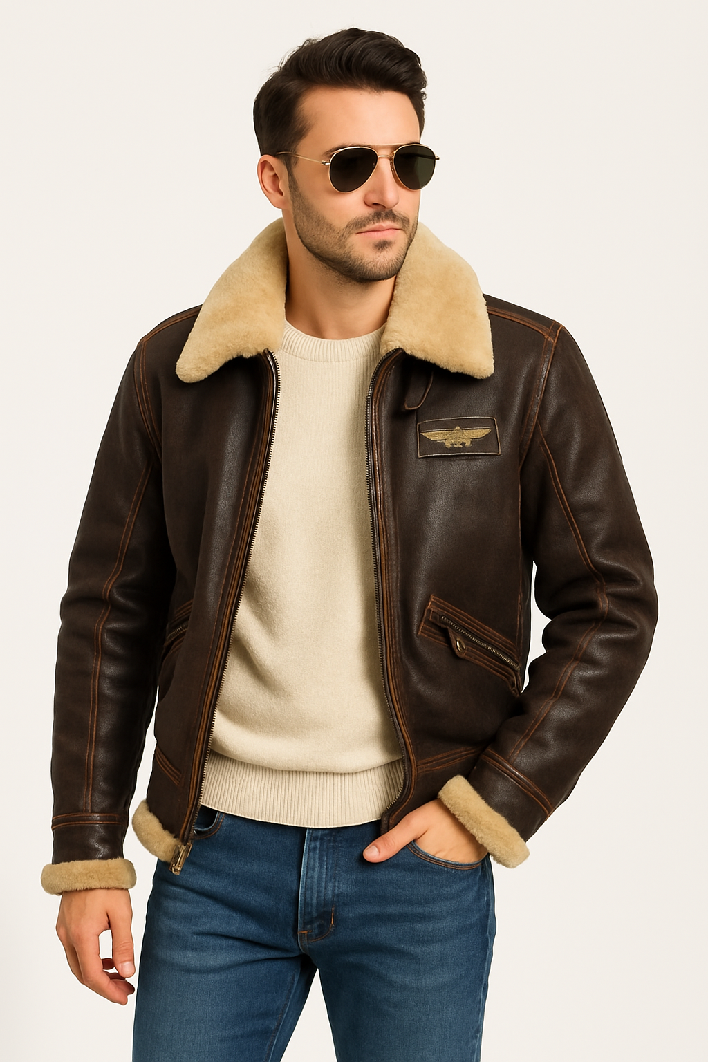 Maverick | Chaqueta de piloto abrigada