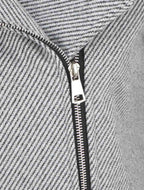 Abrigo con capucha textura