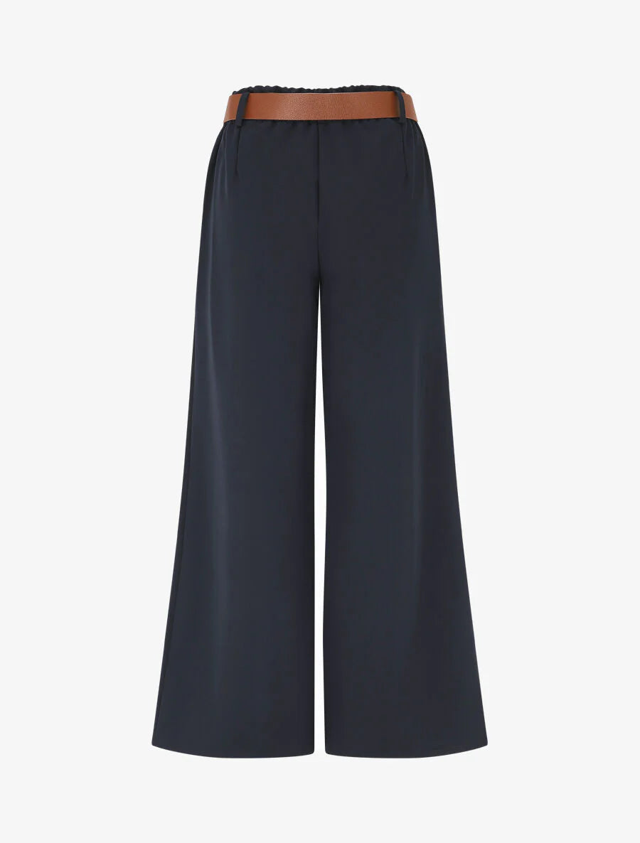 Pantalón largo elástico liso