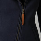 Eleonora™ – Abrigo de invierno con cremallera asimétrica