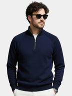 Noble - Jersey elegante Half Zip