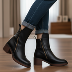 Valeria™ | Botas con un tacón cómodo - elegantes y atemporales