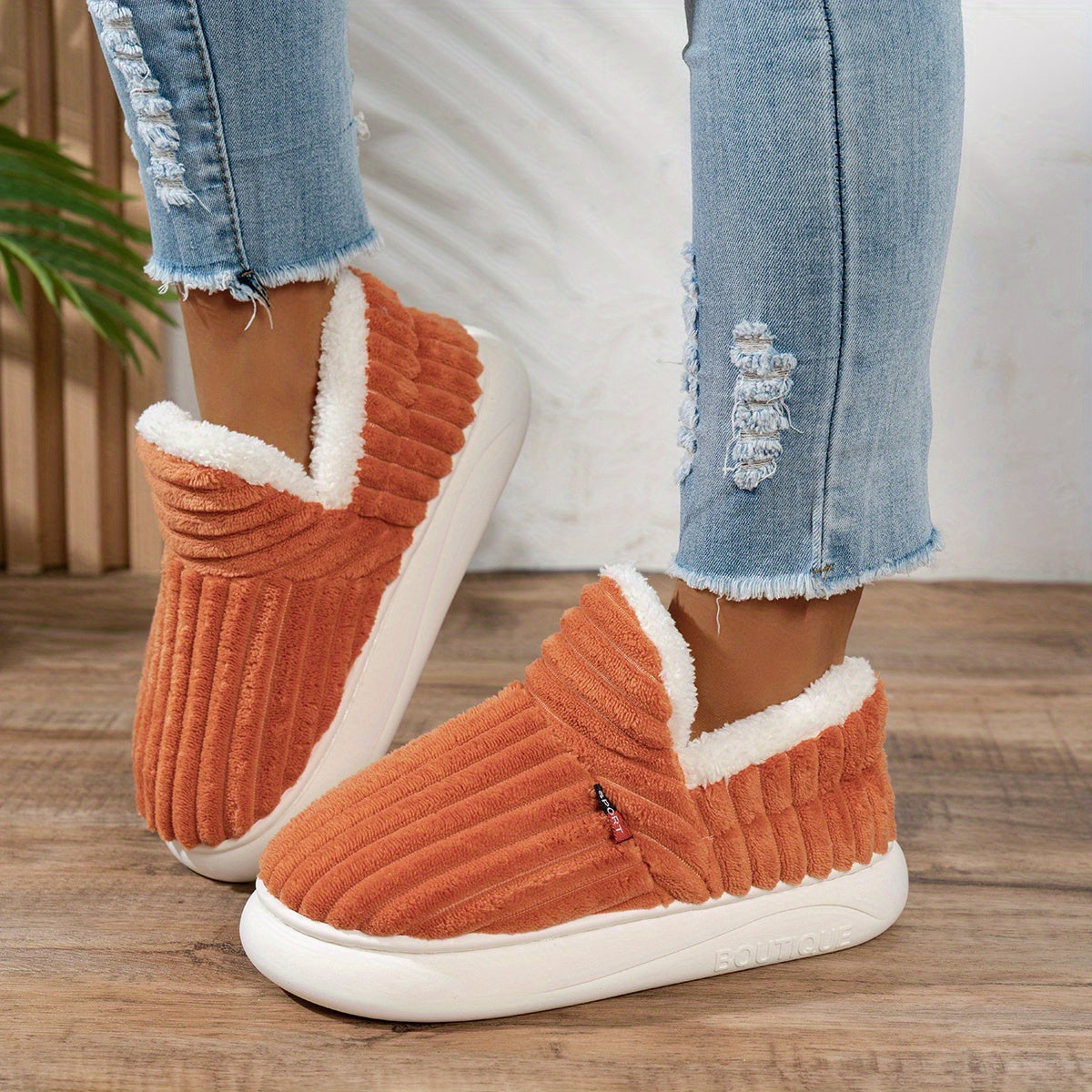 Zapatillas de casa de peluche CozyStep