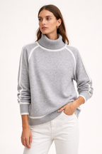 Kaylee | Suéter Elegante de Cuello Alto