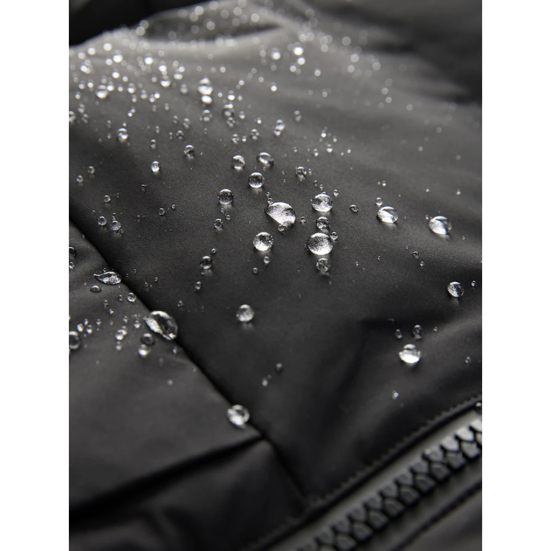 Alexandra™ | Abrigo acolchado impermeable con capucha