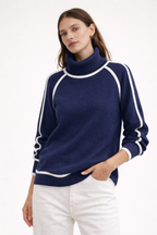 Kaylee | Suéter Elegante de Cuello Alto