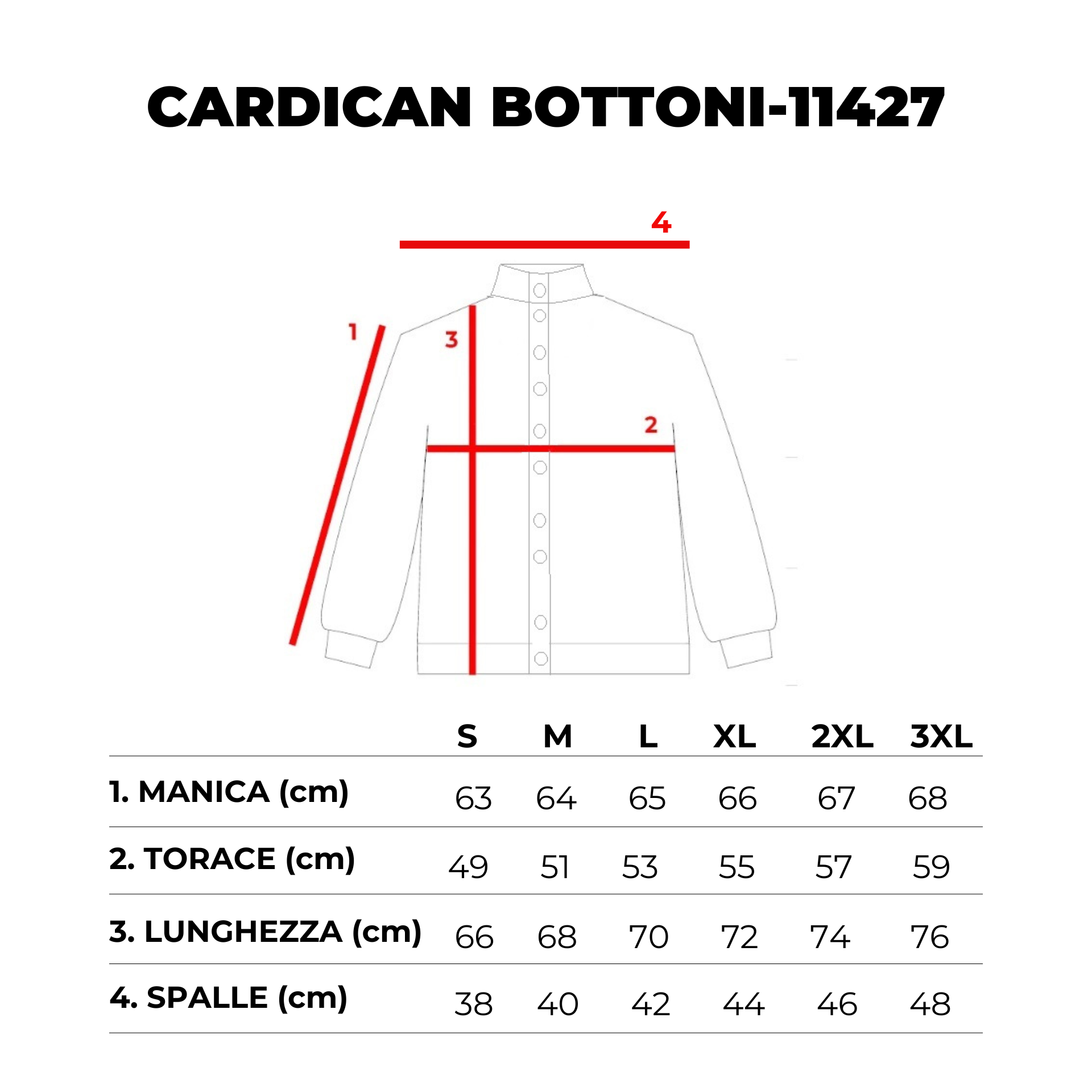 CARDIGAN CON BOTONES