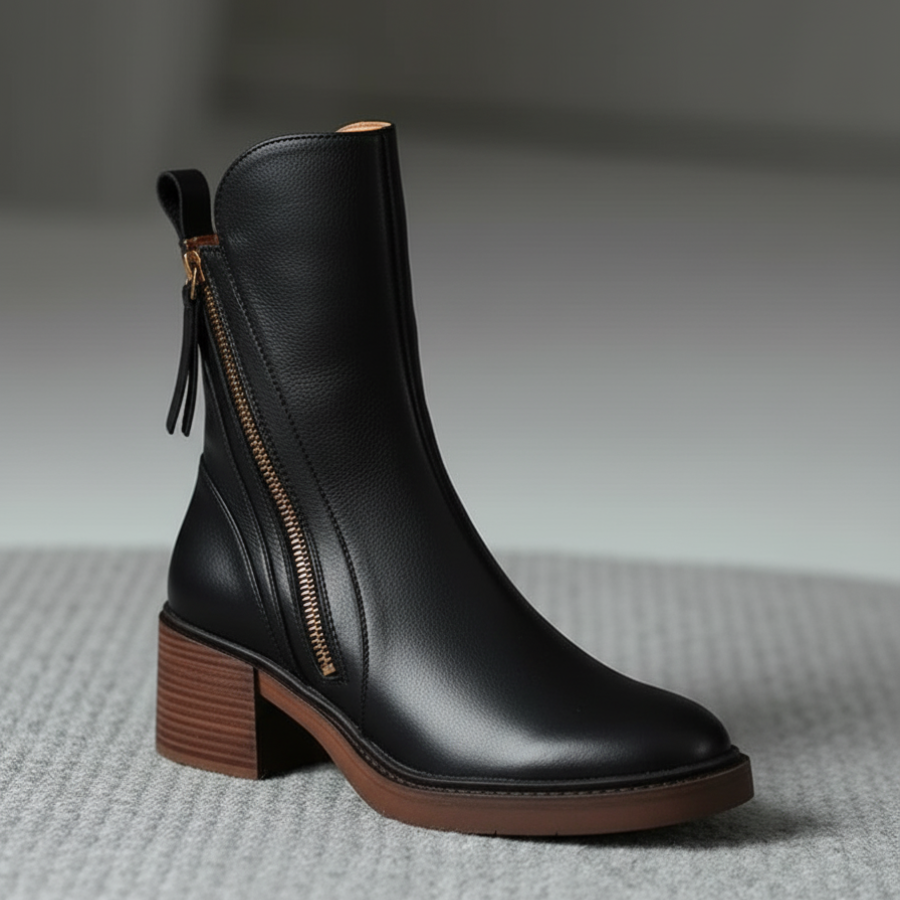 Valeria™ | Botas con un tacón cómodo - elegantes y atemporales