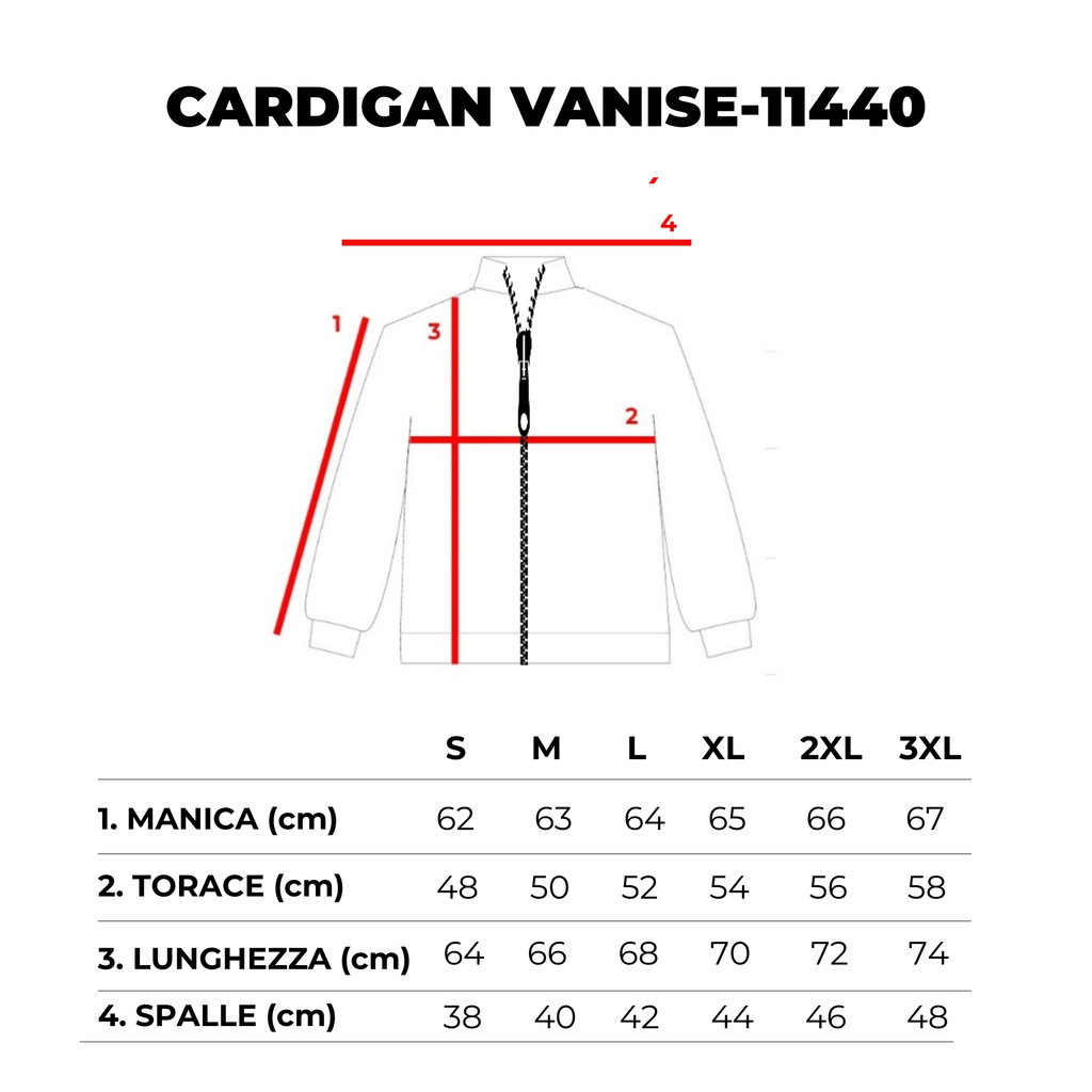 CARDIGAN VANISH DE DOBLE HILO