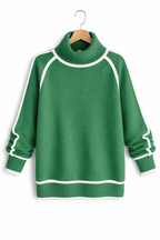 Kaylee | Suéter Elegante de Cuello Alto