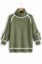 Kaylee | Suéter Elegante de Cuello Alto