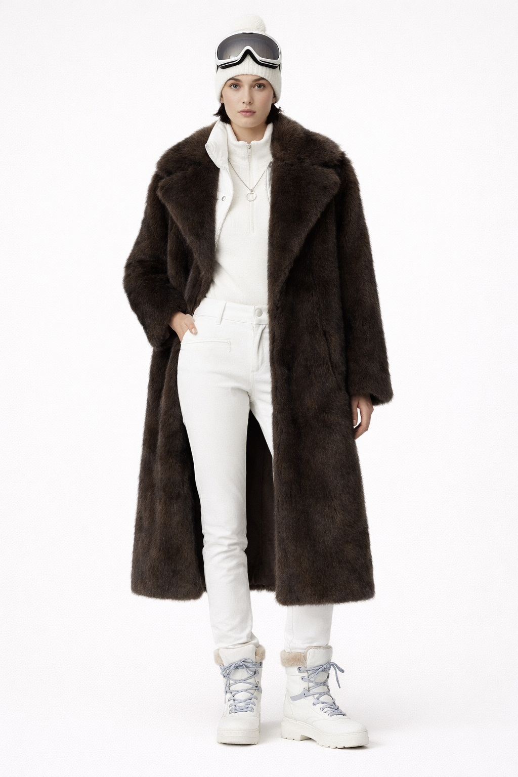 Val Gardena  - Abrigo Faux Fur