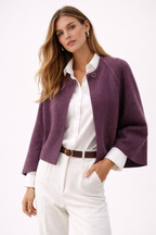 Clara | Chaqueta corta elegante y cálida