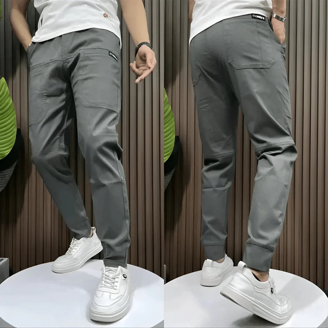 Loris | Pantalones cargo elásticos premium