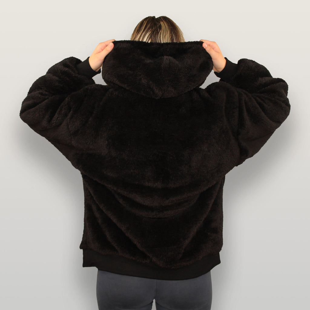 Fluffly - Sudadera de borreguito extra suave