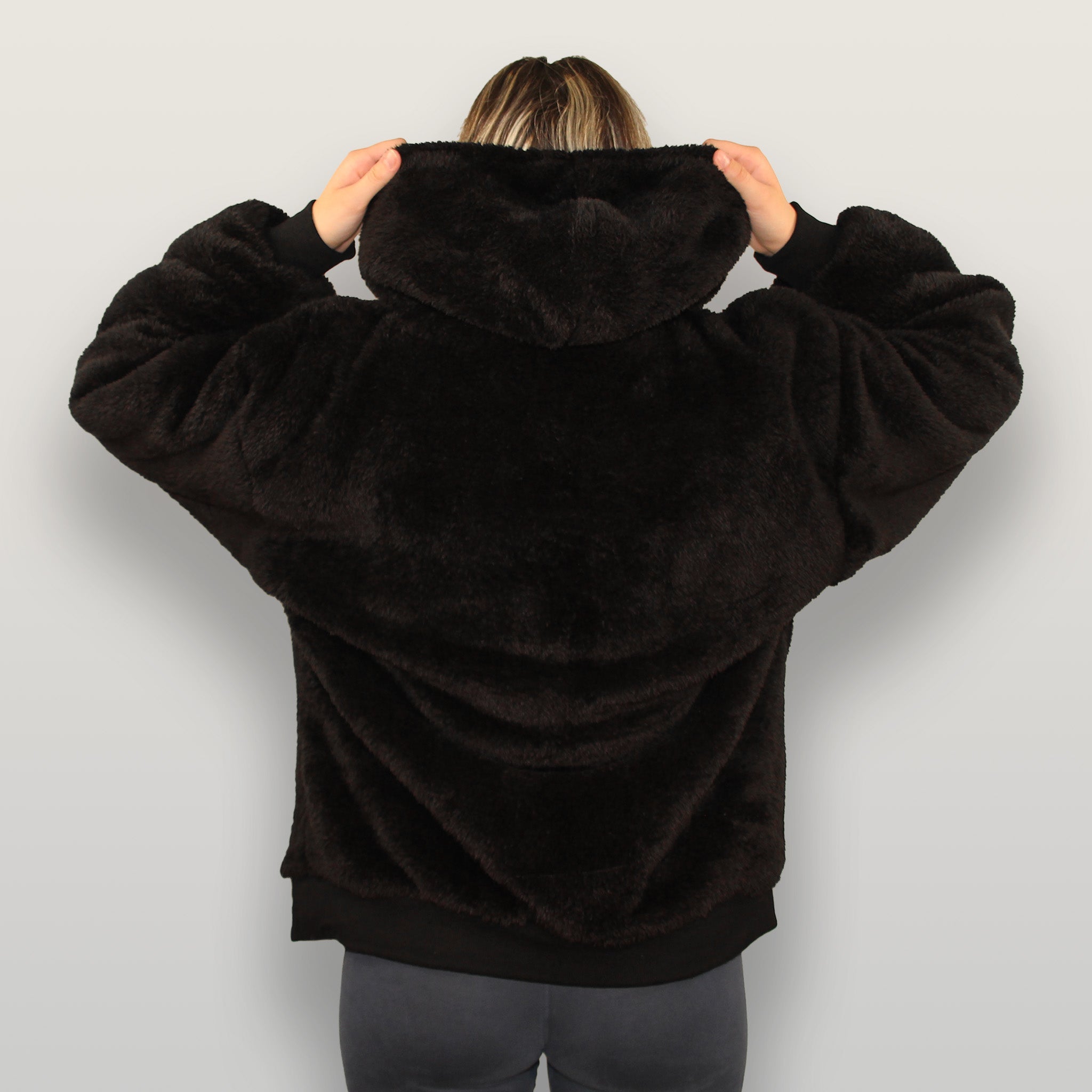 Fluffly - Sudadera de borreguito extra suave