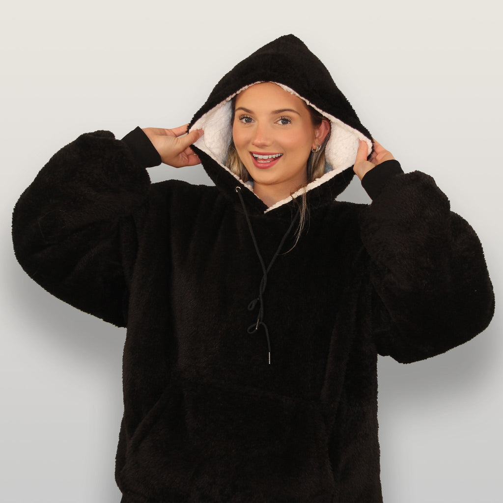 Fluffly - Sudadera de borreguito extra suave