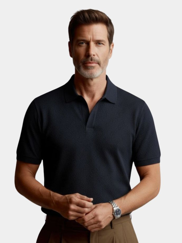 OM - Polo de algodón Old Money