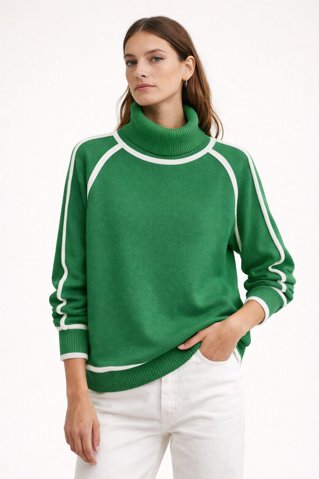 Kaylee | Suéter Elegante de Cuello Alto