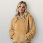 Fluffly - Sudadera de borreguito extra suave