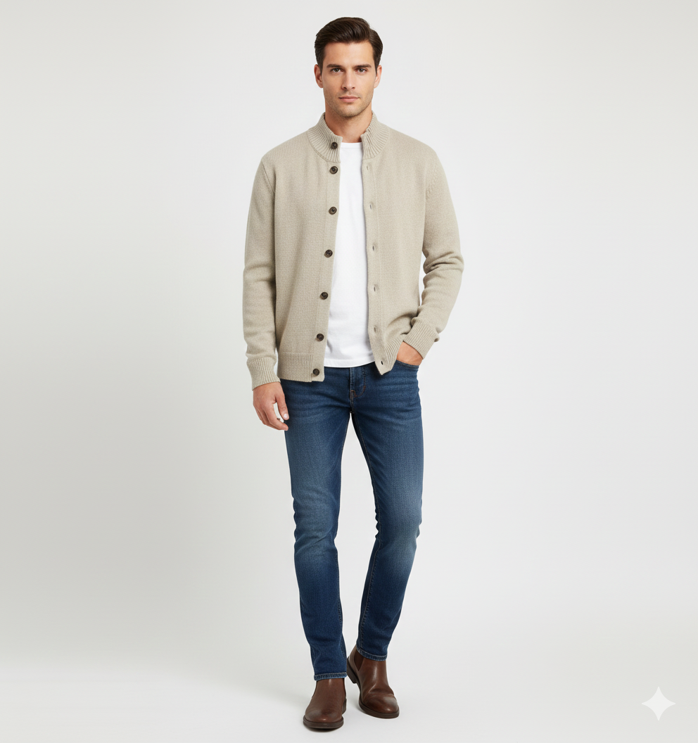 CARDIGAN VANISH DE DOBLE HILO