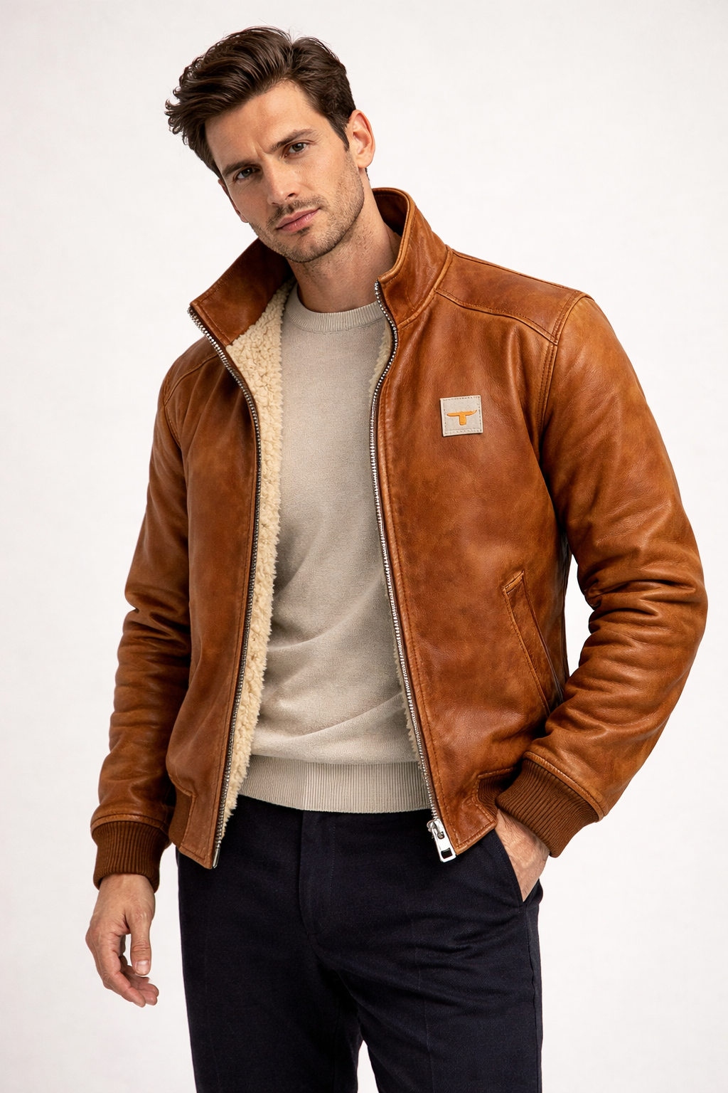 Robin™ | CHAQUETA DE CUERO TÉRMICA
