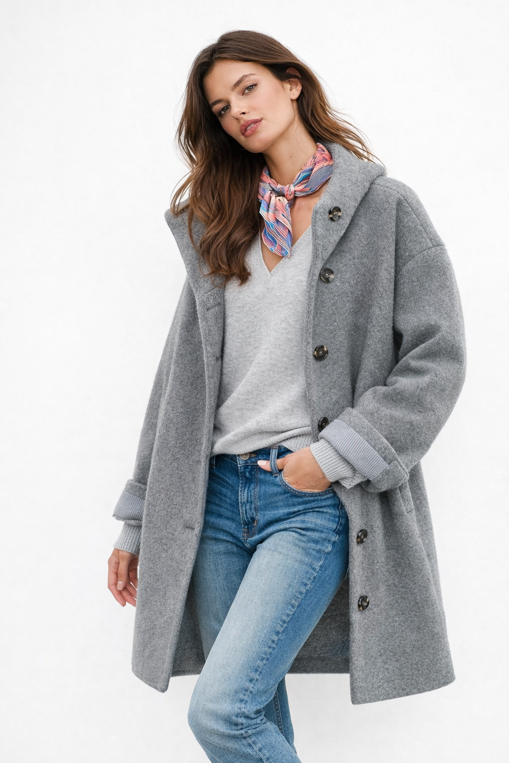 Olivia - Elegante chaqueta de lana