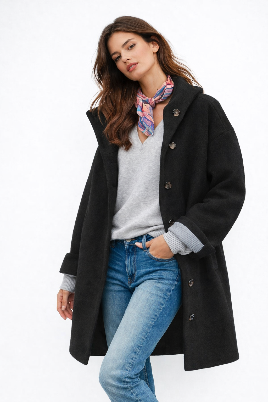 Olivia - Elegante chaqueta de lana