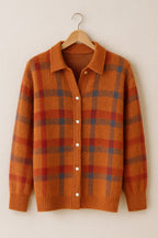 Anna™ | Cárdigan de punto suave a cuadros