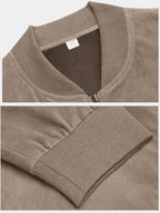 Darian™ | Chaqueta Bomber de Ante Premium