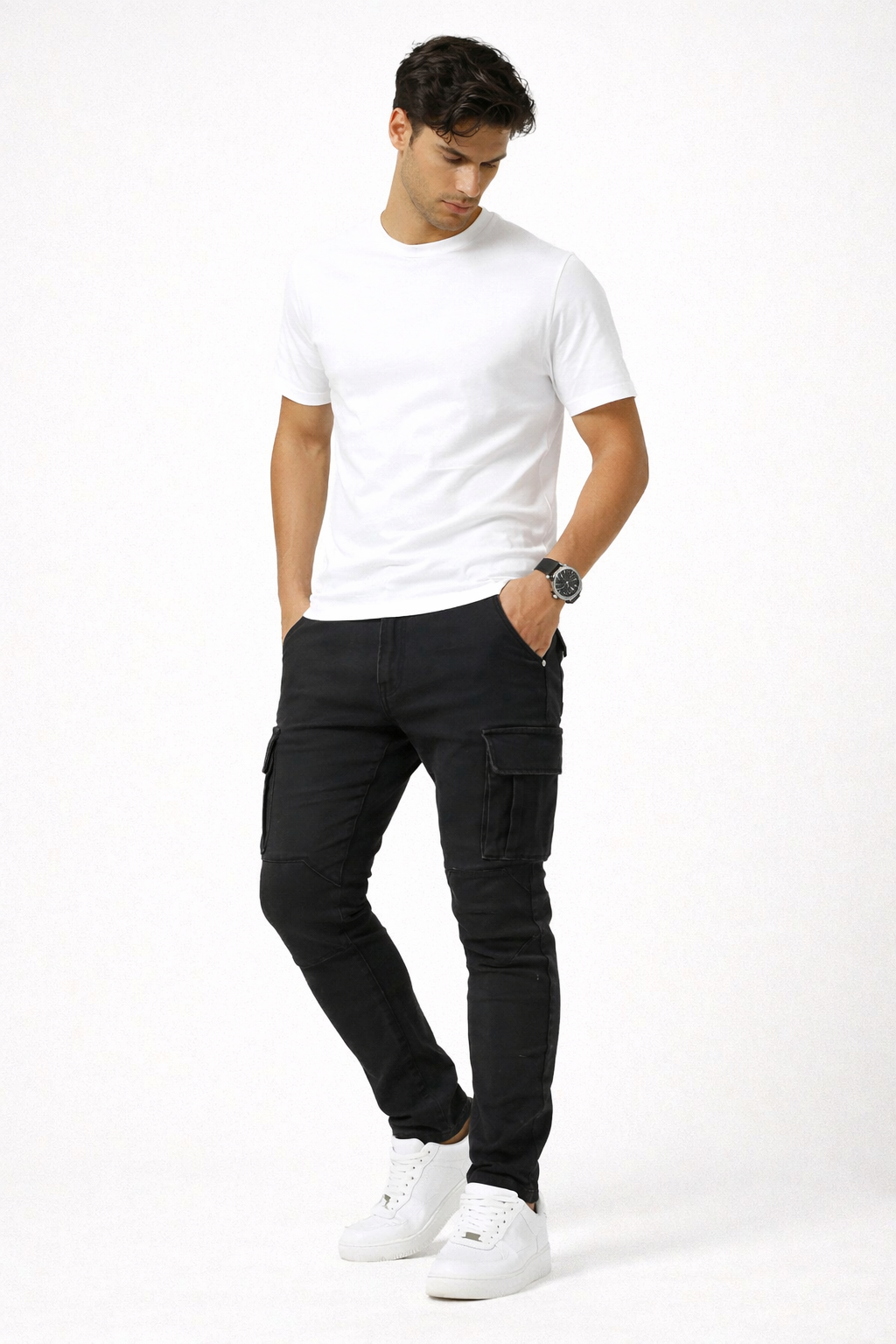 TM | Pantalón Cargo Stretch