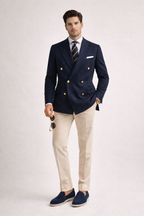 Elegantes mocasines de ante